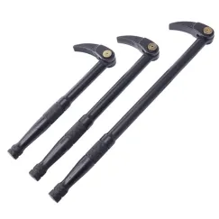ROLLED HEAD PRY BAR SET - ADJUSTABLE 3 PC.